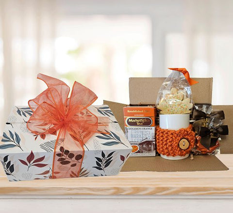 Cozy Tea and Cookies Gift Box © 2024 by Heartwarming Treasures®