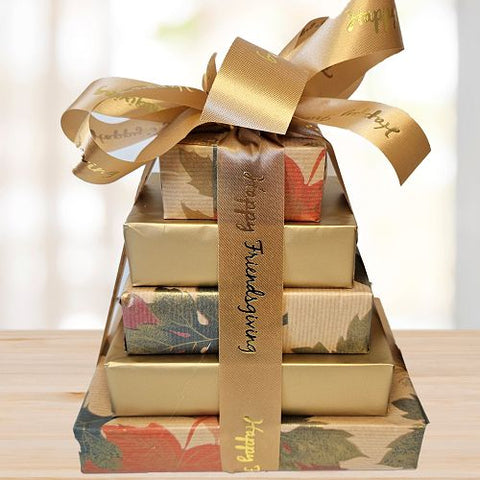 Friendsgiving Gift Tower © 2024 by Heartwarming Treasures®