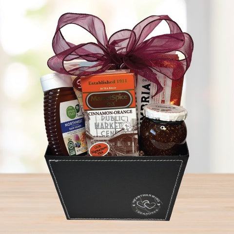 NW Breakfast Gift Basket © 2025 by Heartwarming Treasures® Seattle Gift Basket Same Day Delivery