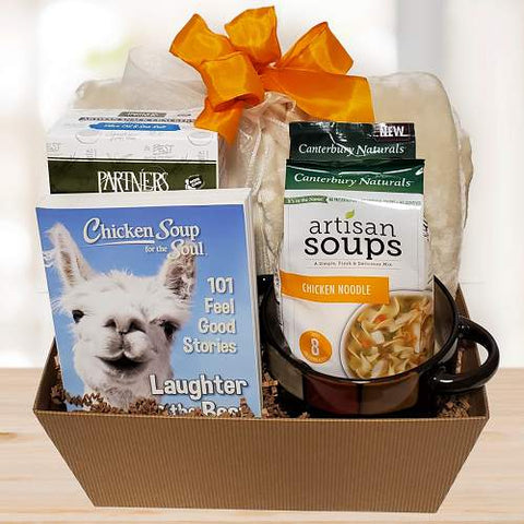 Get Well Soon Gift Basket © 2022 by Heartwarming Treasures® Care Package Seattle Same Day Delivery