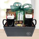Coffee Break Organic Gift Basket © 2021 by Heartwarming Treasures® Business Gift Basket Seattle Same Day Delivery