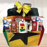 Ghana World Soccer Deluxe Gift Basket © 2025 by Heartwarming Treasures® Soccer Gift Basket Seattle Same Day Delivery