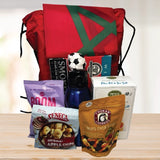 Morroco World Soccer Stadium Gift Bag © 2026 by Heartwarming Treasures® Soccer Gift Basket Local Seattle Same Day Delivery & Nationwide shipping