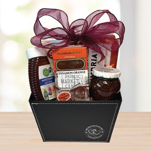 NW Breakfast Gift Basket © 2025 by Heartwarming Treasures® Seattle Gift Basket Same Day Delivery