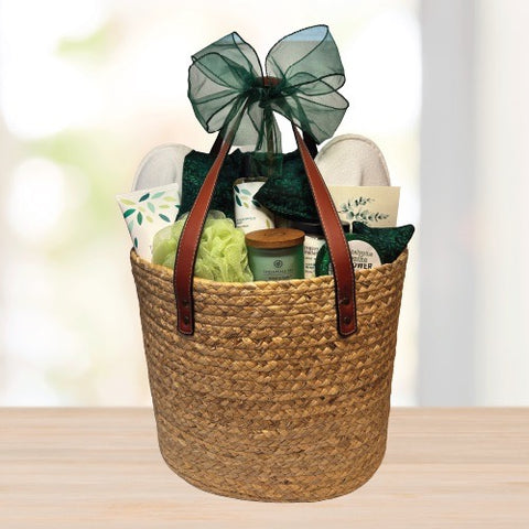 Relax and Renew Deluxe Spa Gift Basket © 2025 Heartwarming Treasures® Gift Basket Seattle Same Day Delivery