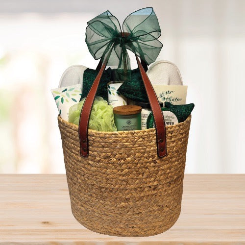 Relax and Renew Deluxe Spa Gift Basket © 2025 Heartwarming Treasures® Gift Basket Seattle Same Day Delivery