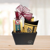 Salmon Wine Gift Basket © 2025 by Heartwarming Treasures® Wine Gift Basket Seattle Same Day Delivery