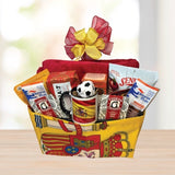 Spain World Soccer Gift Basket © 2025 by Heartwarming Treasures® Soccer Gift Basket Seattle Same Day Delivery