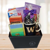 College Coffee Tea Basket © 2025 by Heartwarming Treasures® variant UofW