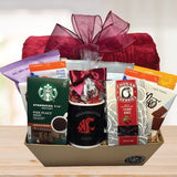 Washington State University Fall Basket Deluxe © 2025 by Heartwarming Treasures® Fall College Gift Basket Same Day Delivery