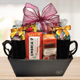 Welcome Home Coffee Cookbook Gift Basket © 2025 by Heartwarming Treasures® Housewarming Gift Basket Seattle Same Day Seattle Delivery