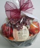 Custom Cheeses and Fruits Gift Basket © 2020 by Heartwarming Treasures®