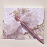 Floral Wreath Notecard Pen Gift Set © 2022 by Heartwarming Treasures®