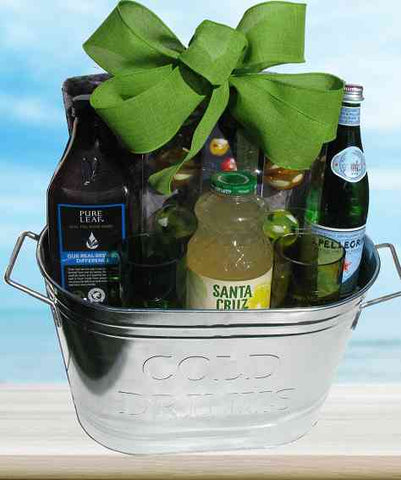 Patio Party Tea Lemonade Gift Basket (c) 2018 by Heartwarming Treasures®