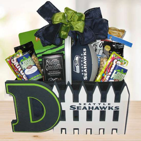 Seahawks DFence Gift Basket © 2017 by Heartwarming Treasures®