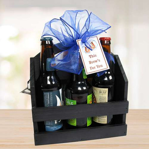 This Brews For You Beer Caddy Gift © 2021 by Heartwarming Treasures®